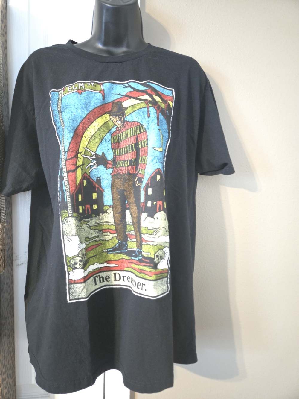 A Nightmare on Elm Street Freddy Krueger The Dreamer Tarot T-Shirt L